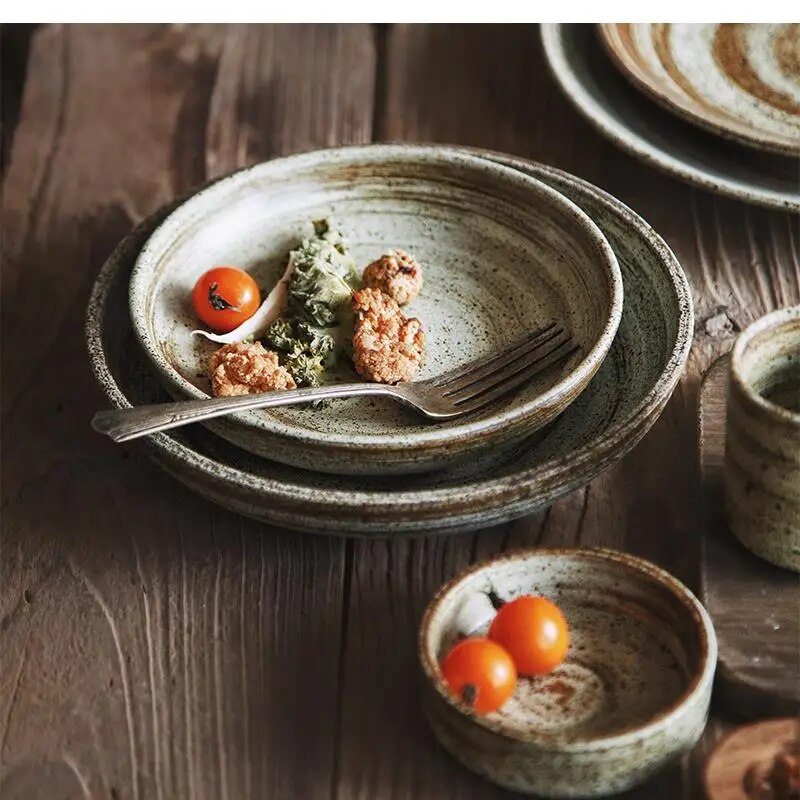Home Cooking In Japanese - Japon El Yapımı Taş Eşya Sofra