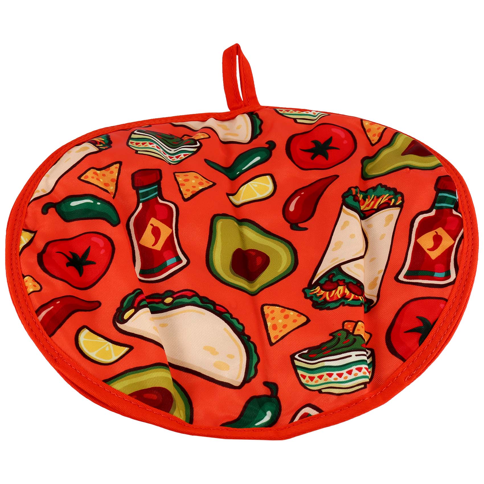 Tortilla Warmer Cloth - 12 İnçlik Burrito Kumaş Çantası, Taşınabilir