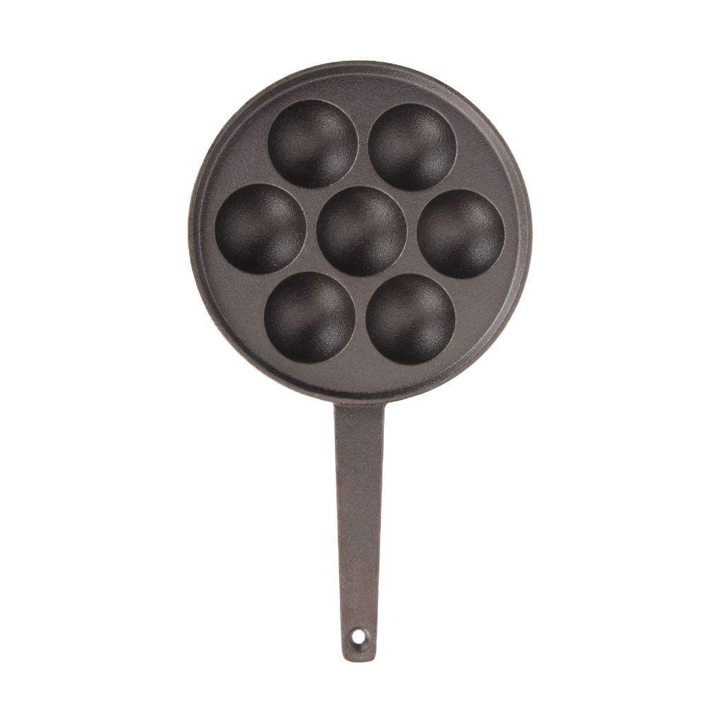 Takoyaki Pan Cast - Dökme Demir Takoyaki Tavası 2.17 inç