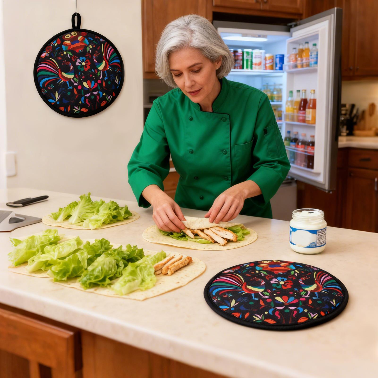 Tortilla Warmer Cloth - Kumaş Tortilla Isıtıcı 30 cm Bez