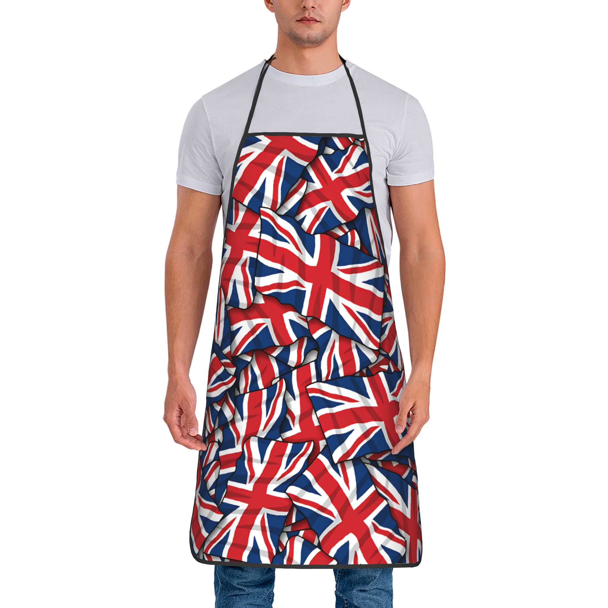 Uk Home Cooking - İngiliz bayrağı İngiltere Önlüğü Manikür Ev