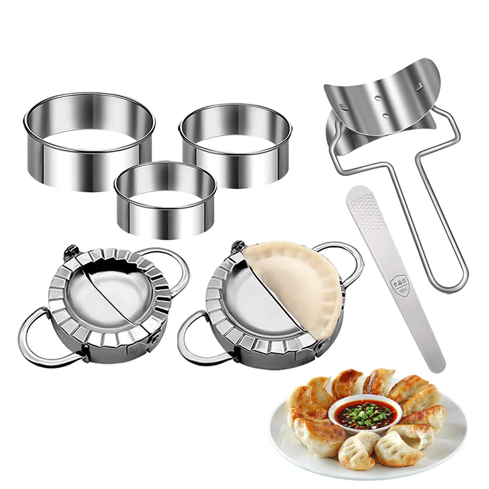 Gyoza Dumpling Maker - Paslanmaz Çelik Hamur Kalıp Hamur Makinesi