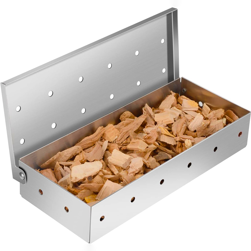 Barbekü için Paslanmaz Çelik F - Smoker Box Wood Chip incelemesi ve fiyatı