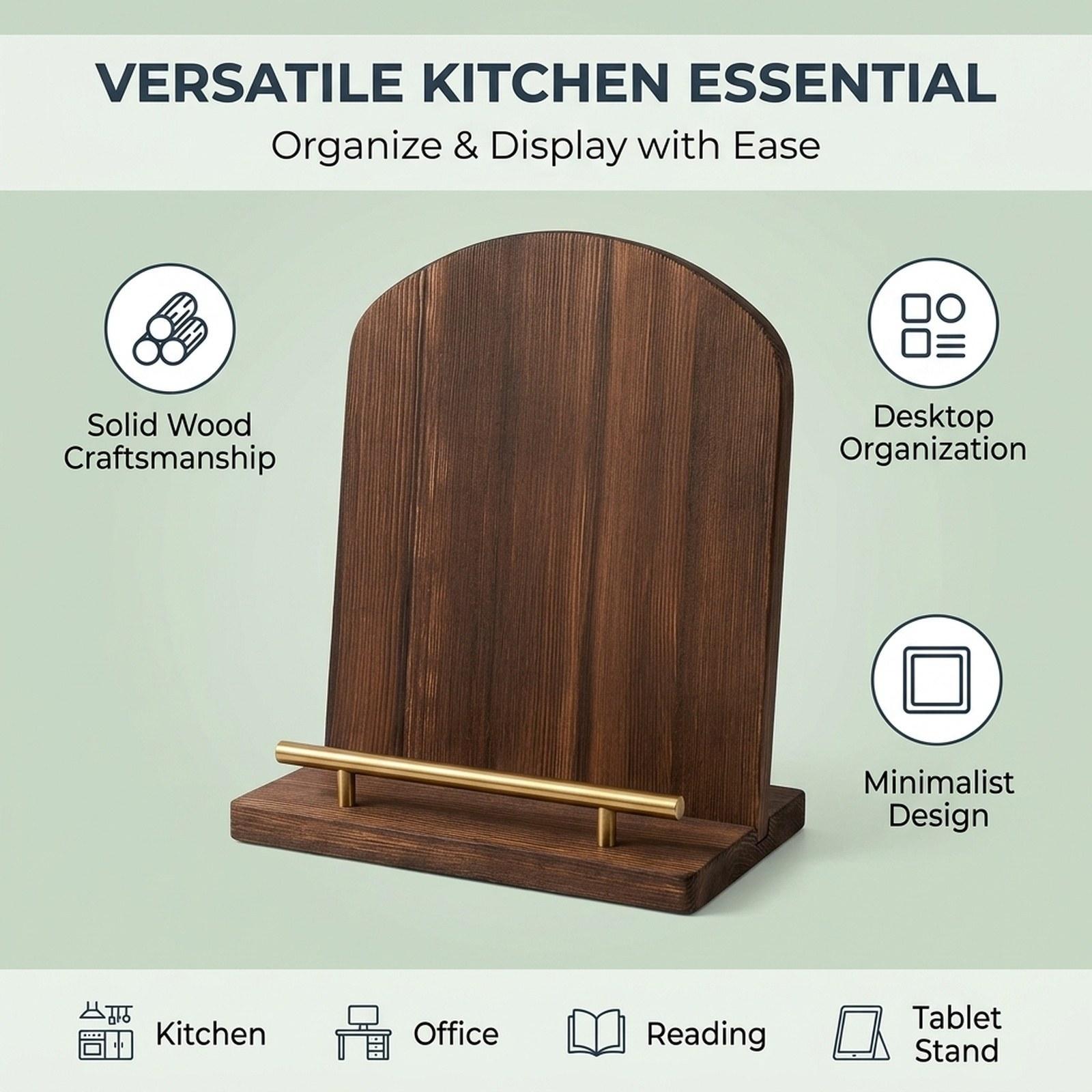 Ahşap Yemek Kitabı Standı Tari - Home Cooking Recipe incelemesi ve fiyatı