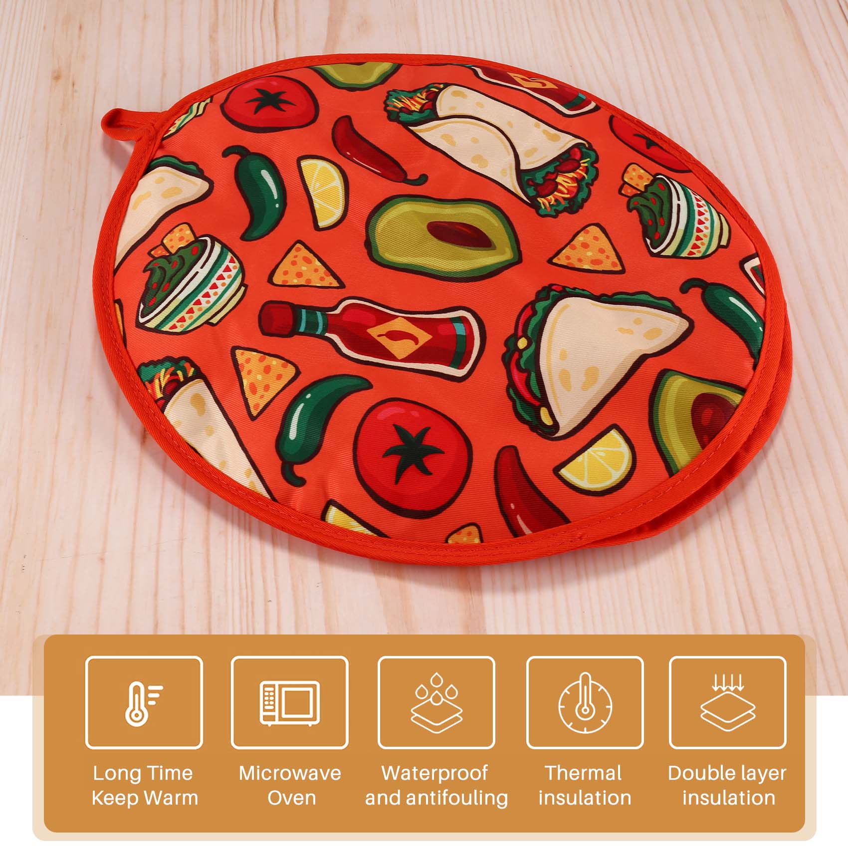 ABRE-12 İnç Burrito Kumaş Çant - Tortilla Warmer Cloth incelemesi ve fiyatı