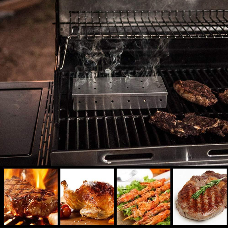 Ahşap Talaşı Barbekü Izgara iç - Smoker Box Wood Chip incelemesi ve fiyatı