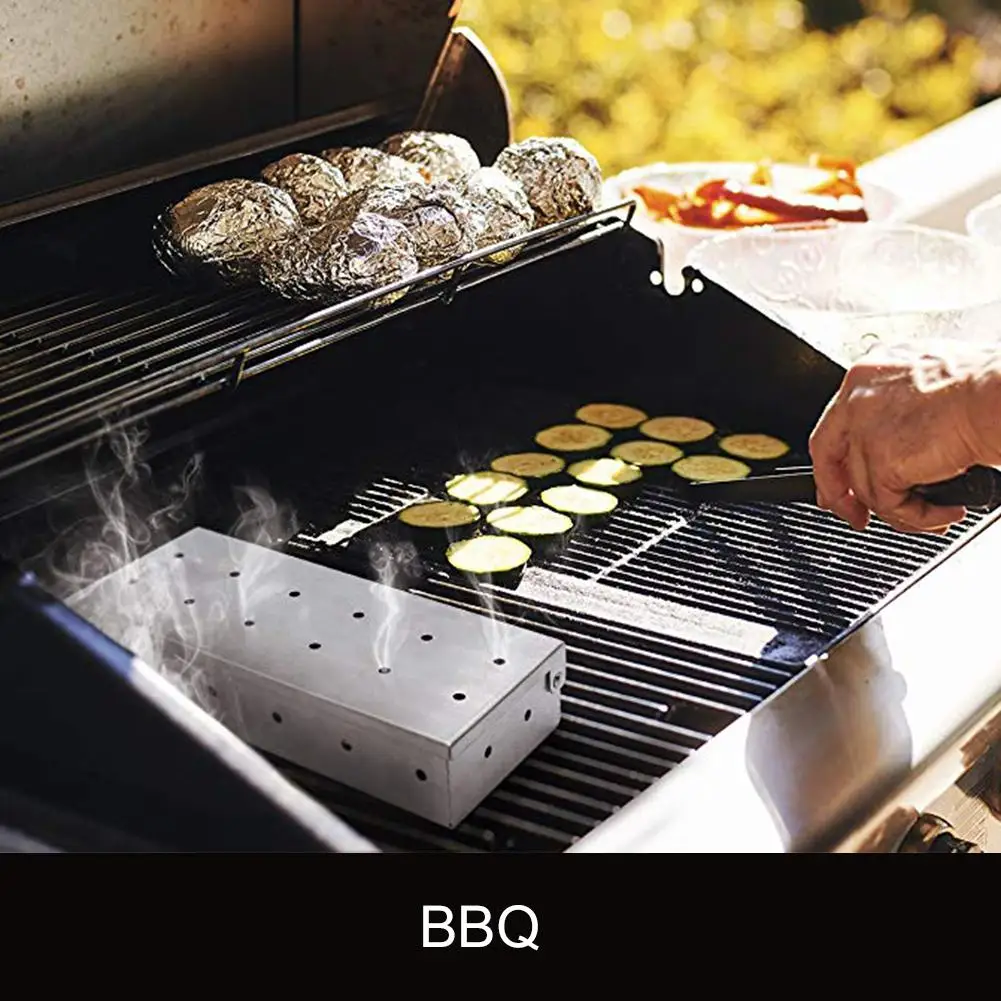 HQ Ahşap Cips BARBEKÜ Sigara İ - Smoker Box Wood Chip incelemesi ve fiyatı