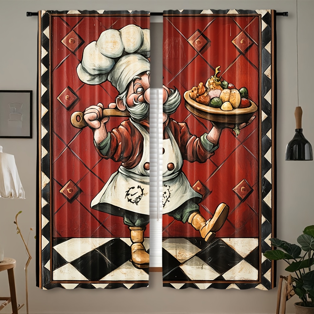 Yenilikçi Şef Karikatür Perdel - Home Cooking Cafe incelemesi ve fiyatı