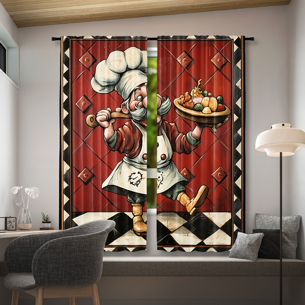 Yenilikçi Şef Karikatür Perdel - Home Cooking Cafe incelemesi ve fiyatı
