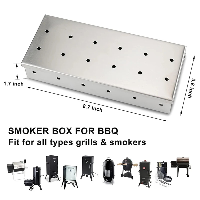 Paslanmaz Çelik Füme Kutusu, O - Smoker Box Wood Chip incelemesi ve fiyatı