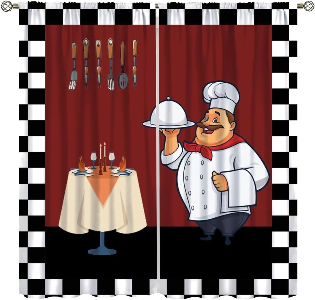 Şişman Şef Mutfak Perdeleri, K - Home Cooking Cafe incelemesi ve fiyatı