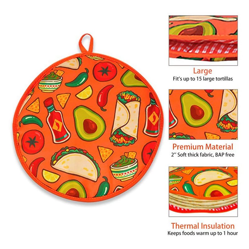 CQMF-4 Adet 12 Inç Burrito İçi - Tortilla Warmer Cloth incelemesi ve fiyatı