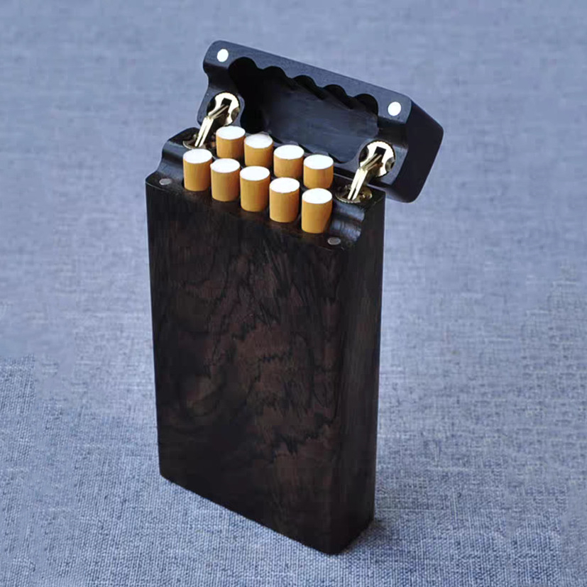 Abanoz Ahşap Çevirmeli Sigara  - Smoker Box Wood Chip incelemesi ve fiyatı