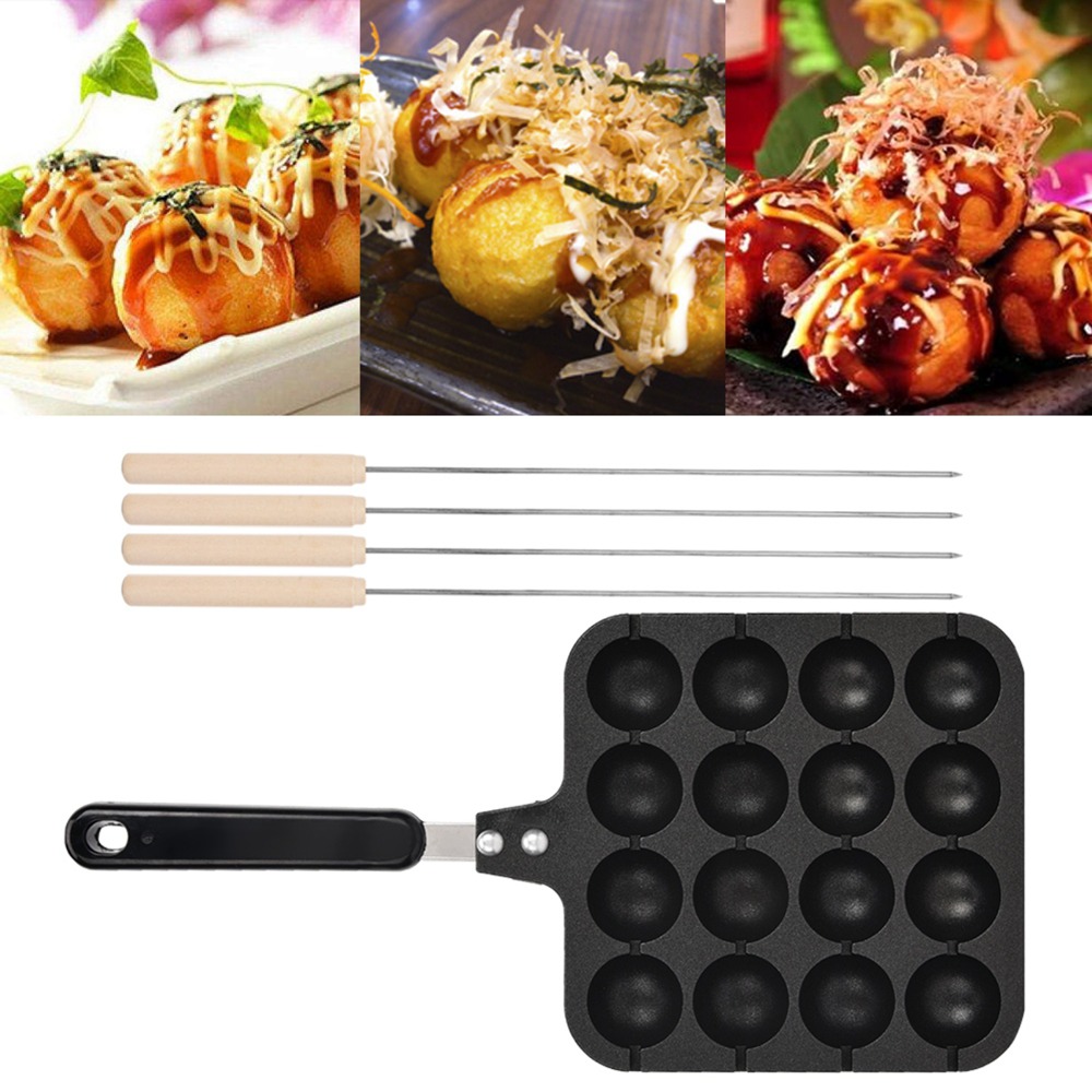 Döküm Alüminyum Takoyaki Izgar - Takoyaki Pan Cast incelemesi ve fiyatı
