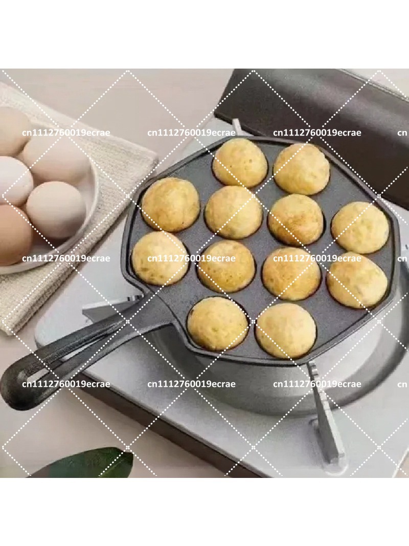 Dökme Demir Yapışmaz Yumurta T - Takoyaki Pan Cast incelemesi ve fiyatı