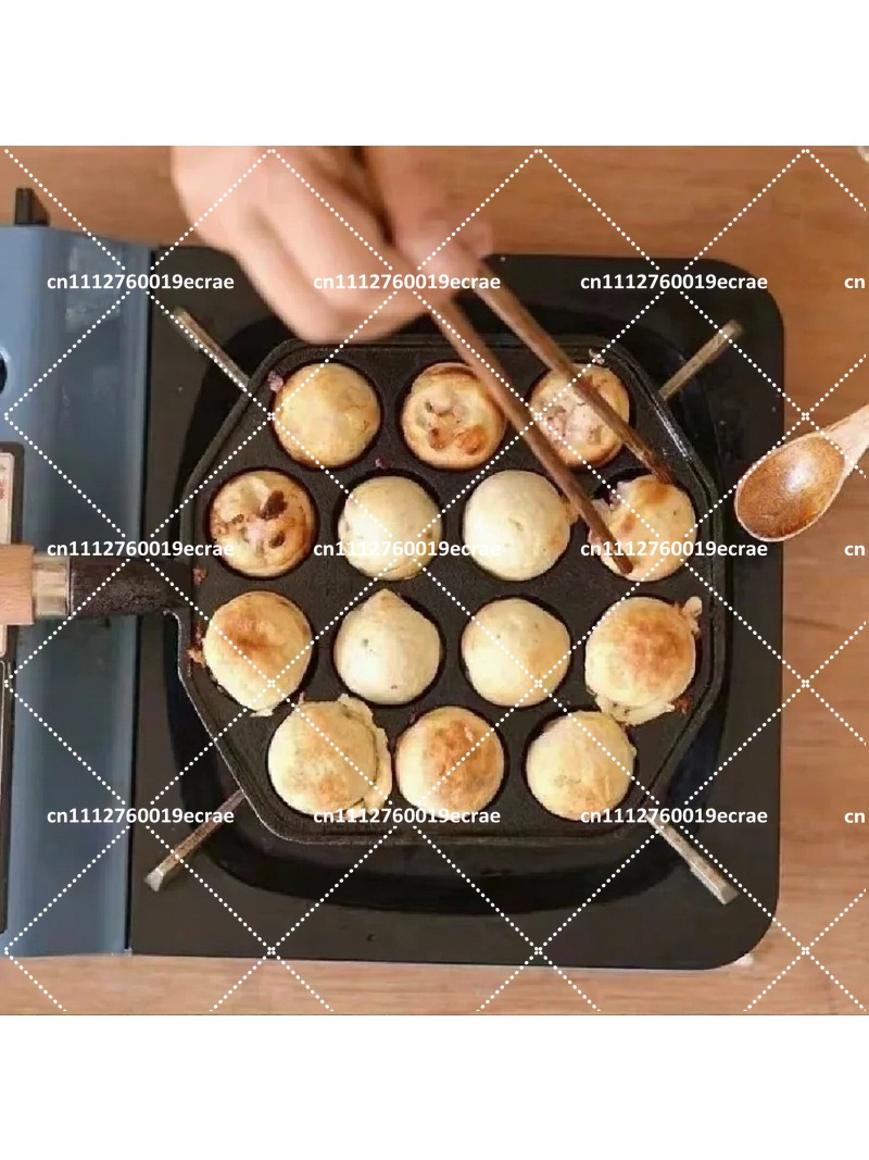 Dökme Demir Yapışmaz Yumurta T - Takoyaki Pan Cast incelemesi ve fiyatı