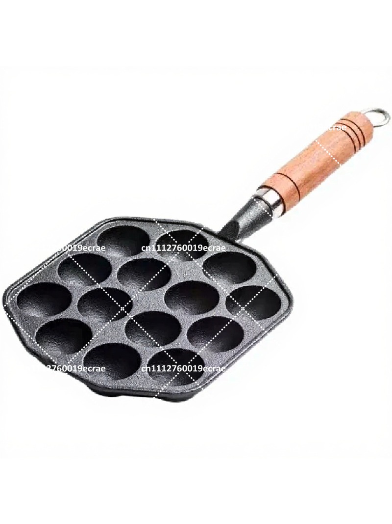 Dökme Demir Yapışmaz Yumurta T - Takoyaki Pan Cast incelemesi ve fiyatı