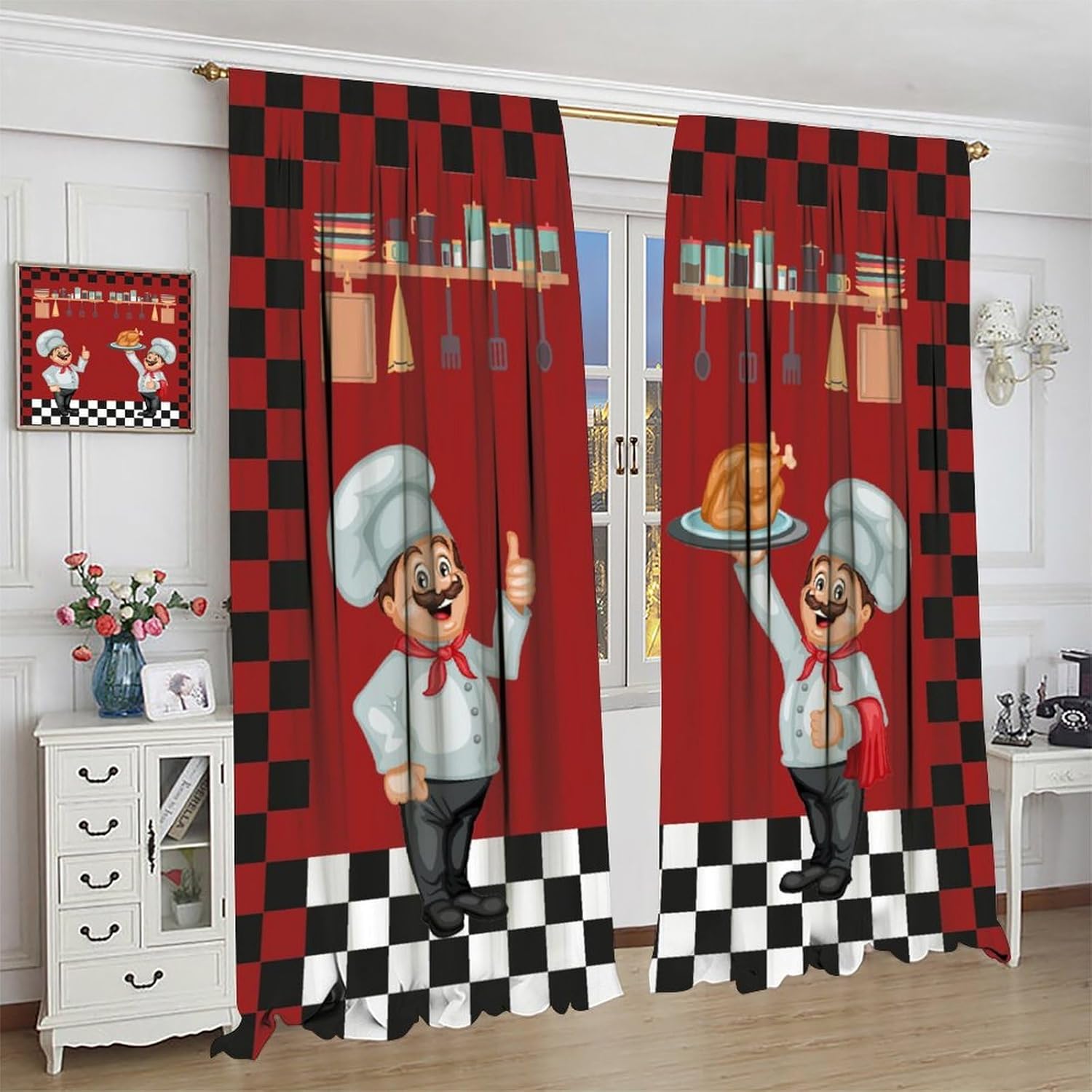 Şef Mutfak Perdeleri, Modern L - Home Cooking Cafe incelemesi ve fiyatı