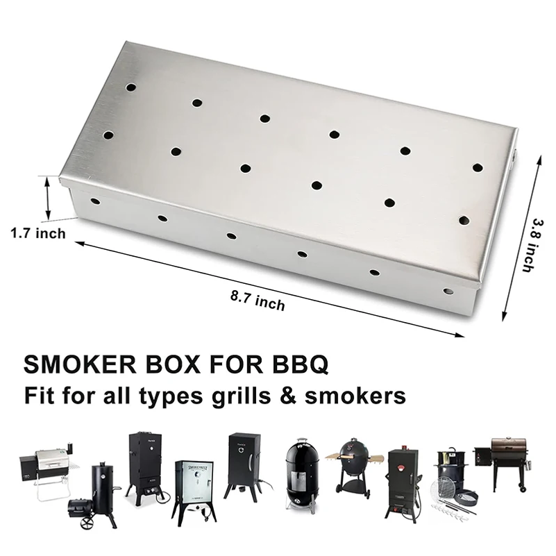 Paslanmaz Çelik Odun Talaşı Fü - Smoker Box Wood Chip incelemesi ve fiyatı