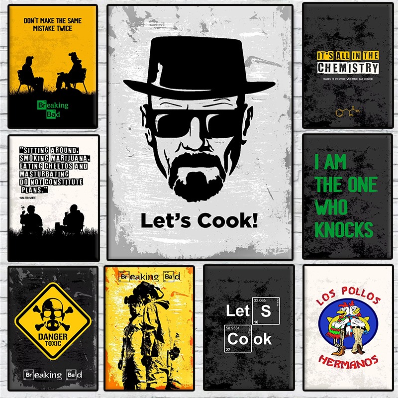 Klasik TV Şovu Breaking Bad Po - Home Cooking Shows incelemesi ve fiyatı
