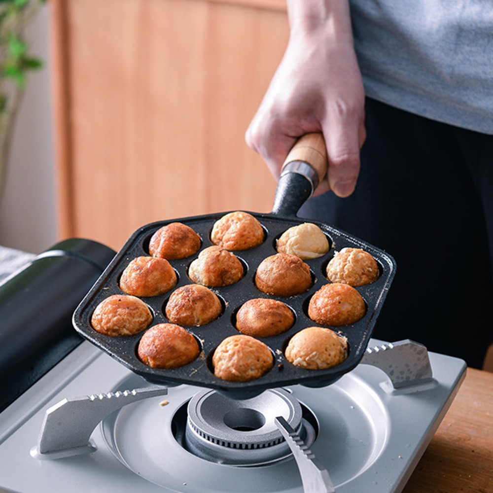 Dökme Demir Takoyaki Yapıcı Ya - Takoyaki Pan Cast incelemesi ve fiyatı