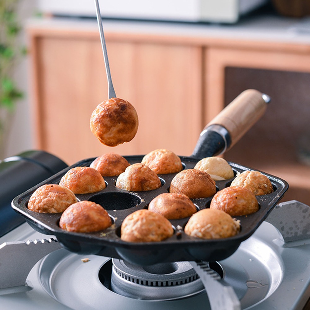 Dökme Demir Takoyaki Yapıcı Ya - Takoyaki Pan Cast incelemesi ve fiyatı
